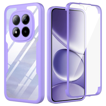 Hibrid tok Techsuit "ColorVerse 360" teljes körű védelemmel Xiaomi Redmi Note 15 Pro Plus 5G / Poco M8 Pro készülékhez - purple