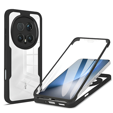 Hibrid tok Techsuit "ColorVerse 360" teljes körű védelemmel Honor Magic8 Pro készülékhez - black