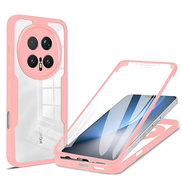 Hibrid tok Techsuit "ColorVerse 360" teljes körű védelemmel Honor Magic8 Pro készülékhez - pink