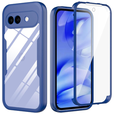 Hibrid tok Techsuit "ColorVerse 360" teljes körű védelemmel Google Pixel 10a készülékhez - blue