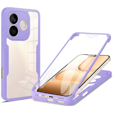 Hibrid tok Techsuit "ColorVerse 360" teljes körű védelemmel Honor 600 Lite készülékhez - purple