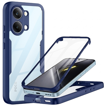 Hibrid tok Techsuit "ColorVerse 360" teljes körű védelemmel Xiaomi Poco X8 Pro Max készülékhez - blue