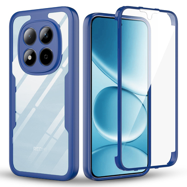 Hibrid tok Techsuit "ColorVerse 360" teljes körű védelemmel Xiaomi Redmi Note 15 Pro 4G készülékhez - blue