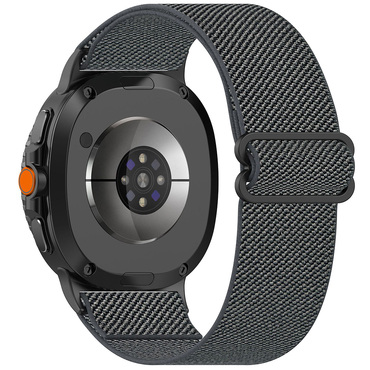 Najlonszíj Techsuit "W080" Samsung Galaxy Watch8 40mm / Watch8 44mm / Watch8 Classic 46mm készülékhez - szürke