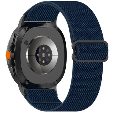 Najlonszíj Techsuit "W080" Samsung Galaxy Watch8 40mm / Watch8 44mm / Watch8 Classic 46mm készülékhez - sötétkék