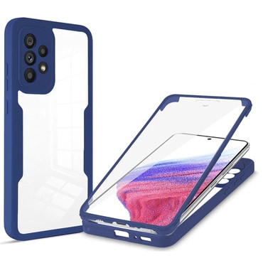 Hibrid tok Techsuit "ColorVerse 360" teljes körű védelemmel Samsung Galaxy A53 5G készülékhez - blue