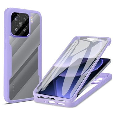 Hibrid tok Techsuit "ColorVerse 360" teljes körű védelemmel Xiaomi 15 készülékhez - purple