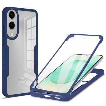 Hibrid tok Techsuit "ColorVerse 360" teljes körű védelemmel Samsung Galaxy S25 Edge készülékhez - blue