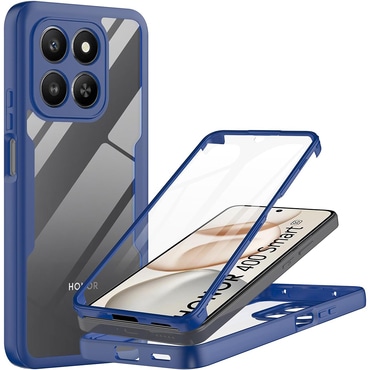 Hibrid tok Techsuit "ColorVerse 360" teljes körű védelemmel Honor 400 Smart / X7d készülékhez - blue