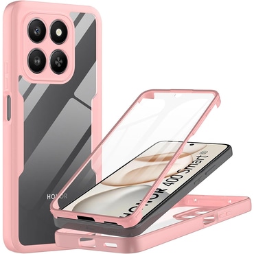 Hibrid tok Techsuit "ColorVerse 360" teljes körű védelemmel Honor 400 Smart / X7d készülékhez - pink