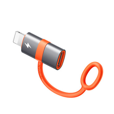 USB-C és Lightning OTG adapter Mcdodo "OT-0510" 36W készülékhez - grey