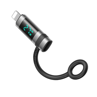 USB-C és Lightning OTG adapter Mcdodo 36W "Pigeon Series OT-2610", HD LED kijelző - black