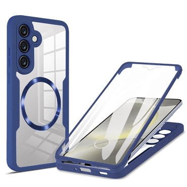 Hibrid tok Techsuit "ColorVerse 360 MagSafe" teljes körű védelemmel Samsung Galaxy S24 Plus készülékhez - blue