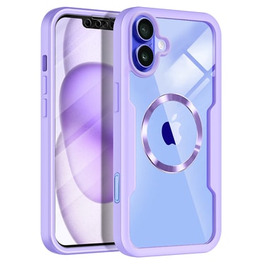 Hibrid tok Techsuit "ColorVerse 360 MagSafe" teljes körű védelemmel iPhone 16 készülékhez - purple