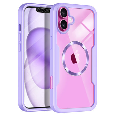 Hibrid tok Techsuit "ColorVerse 360 MagSafe" teljes körű védelemmel iPhone 16 Plus készülékhez - purple