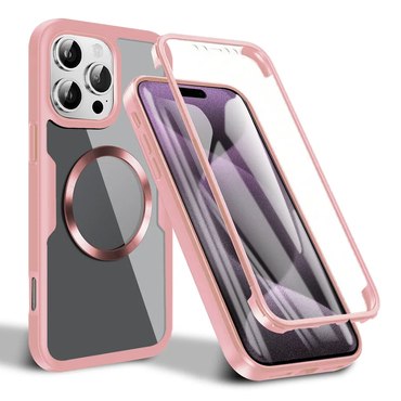 Hibrid tok Techsuit "ColorVerse 360 MagSafe" teljes körű védelemmel iPhone 16 Pro készülékhez - pink
