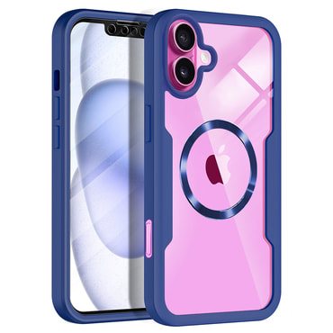 Hibrid tok Techsuit "ColorVerse 360 MagSafe" teljes körű védelemmel iPhone 16 Plus készülékhez - blue