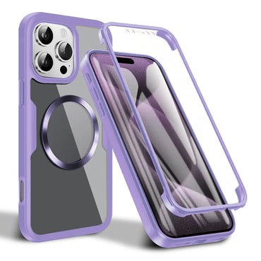 Hibrid tok Techsuit "ColorVerse 360 MagSafe" teljes körű védelemmel iPhone 16 Pro készülékhez - purple