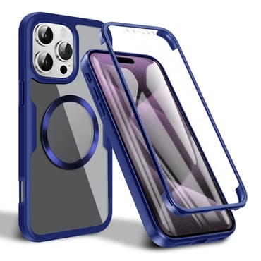 Hibrid tok Techsuit "ColorVerse 360 MagSafe" teljes körű védelemmel iPhone 16 Pro Max készülékhez - blue