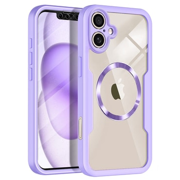 Hibrid tok Techsuit "ColorVerse 360 MagSafe" teljes körű védelemmel iPhone 17 készülékhez - purple