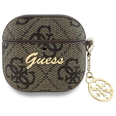 Tok Guess "4G Charm Collection" Apple AirPods 4 készülékhez - brown