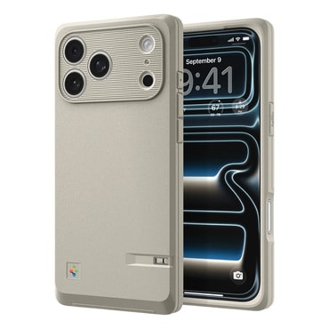 Tok Spigen "Classic LS MagFit" iPhone 17 Pro Max készülékhez - stone