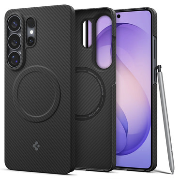Tok Spigen "Air Skin Aramid MagFit" Samsung Galaxy S26 Ultra készülékhez - black