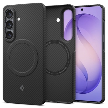 Tok Spigen "Air Skin Aramid MagFit" Samsung Galaxy S26 Plus készülékhez - black