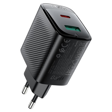 Fali 45W töltő Acefast "A106" GaN - black