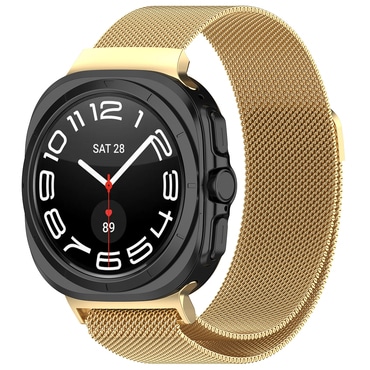 Fém szíj Techsuit "W009" Samsung Galaxy Watch Ultra 47mm / Galaxy Watch Ultra 2 készülékhez - arany