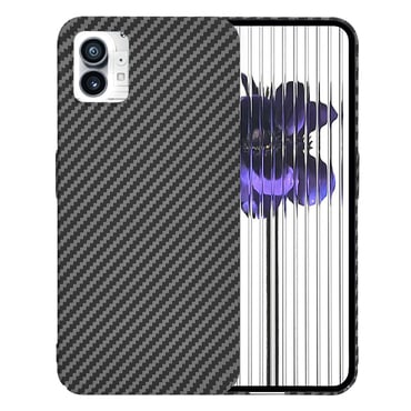 Kemény TPU tok Techsuit "Carbonite FiberShell" Nothing Phone (1) készülékekhez - black