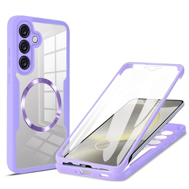Hibrid tok Techsuit "ColorVerse 360 MagSafe" teljes körű védelemmel Samsung Galaxy S25 Plus készülékhez - purple