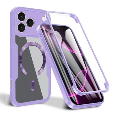Hibrid tok Techsuit "ColorVerse 360 MagSafe" teljes körű védelemmel iPhone 17 Pro készülékhez - purple