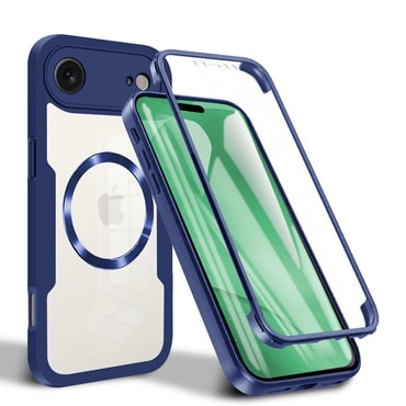 Hibrid tok Techsuit "ColorVerse 360 MagSafe" teljes körű védelemmel iPhone Air készülékhez - blue