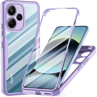 Hibrid tok Techsuit "ColorVerse 360" teljes körű védelemmel Xiaomi Redmi Note 14 4G készülékhez - purple