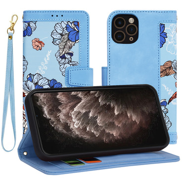 Nyitható tok Techsuit "FlipCraft" iPhone 11 Pro - vibrant blue