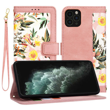 Nyitható tok Techsuit "FlipCraft" iPhone 11 Pro Max - sweetheart pink