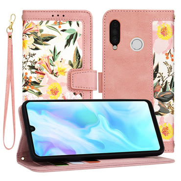 Nyitható tok Techsuit "FlipCraft" Huawei P30 Lite - sweetheart pink