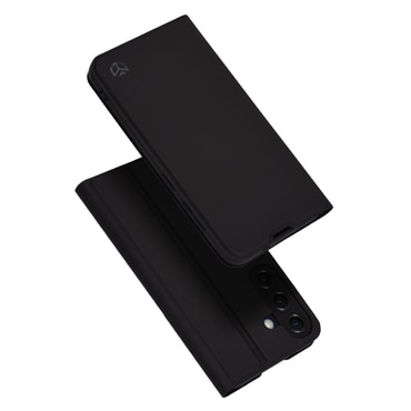 Nyitható tok Techsuit "MagSkin" Samsung Galaxy S25 készülékekhez - fekete