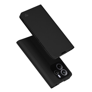 Nyitható tok Techsuit "MagSkin" Xiaomi Redmi Note 14 4G készülékekhez - fekete