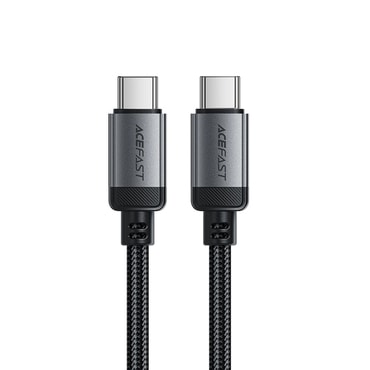 Töltő és adat 60W USB-C - USB-C káfehér Acefast "C20-03" - 480Mb/s - 1.2m - black