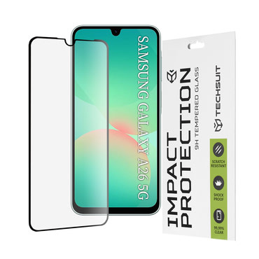 Prémium 3D Full Body üvegfólia Techsuit Samsung Galaxy A27 5G készülékekhez - fekete
