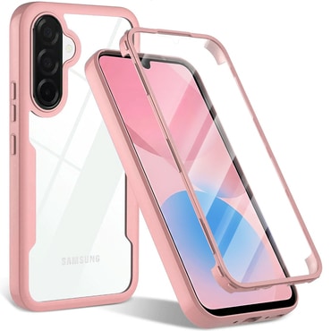 Hibrid tok Techsuit "ColorVerse 360" teljes körű védelemmel Samsung Galaxy A27 5G készülékhez - pink