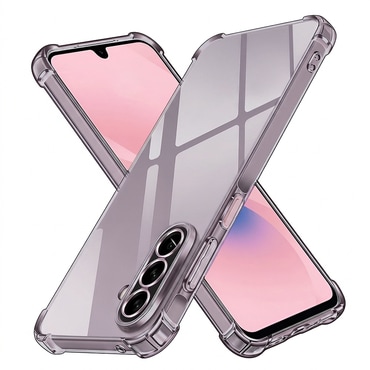 TPU gél tok Techsuit "Shockproof" Samsung Galaxy A27 5G készülékhez - smoke black