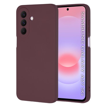 Techsuit SoftFlex szilikon tok Samsung Galaxy A27 5G készülékhez - sötétpiros