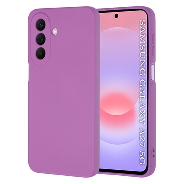 Techsuit SoftFlex szilikon tok Samsung Galaxy A27 5G készülékhez - lila