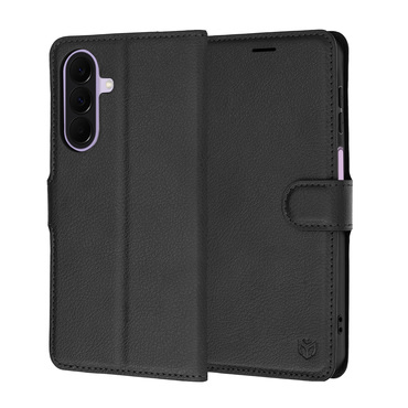 Nyitható tok Techsuit "Leather Folio" Samsung Galaxy A27 5G készülékekhez - fekete