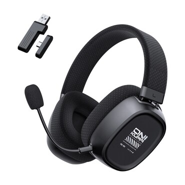 Bluetooth gaming fülhallgató ONIKUMA "GT839" BT 5.4 több csatlakozási móddal - black