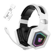 Bluetooth gaming fülhallgató ONIKUMA "GT806" RGB világítással - white