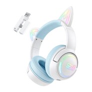 Vezeték nélküli gaming fülhallgató ONIKUMA "GT838" RGB világítással - blue